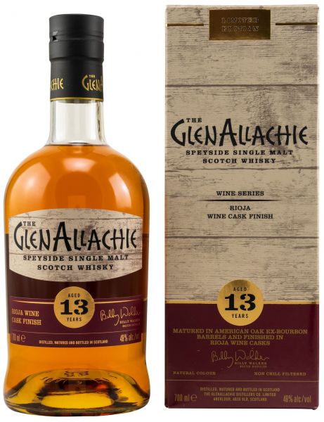 Glenallachie 13 Jahre Rioja Wine Cask 48,0% vol.