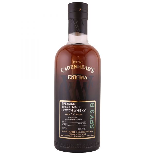 Enigma Speyside 17 Jahre 2008/2026 Oloroso Casks Cadenhead's 46% vol.