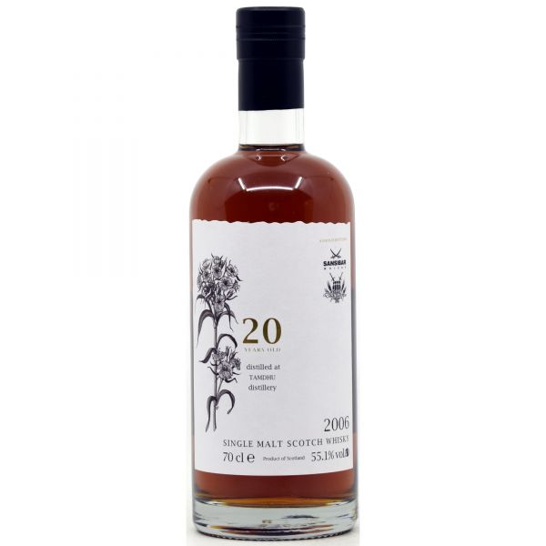 Tamdhu 20 Jahre 2006/2026 Sherry Cask White Label deinwhisky.de x Sansibar 55,1% vol.