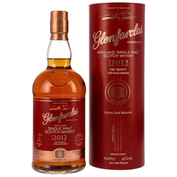 Glenfarclas 2012/2024 Trinity Vintage Series No. 1 46% vol.