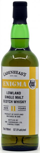 Enigma 11 Jahre 2013/2025 Oloroso Casks Cadenhead&#039;s 57,5% vol.