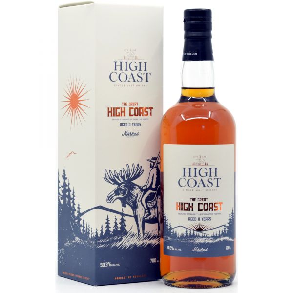 The Great High Coast 11 Jahre 1st fill Oloroso Sherry Casks 50,3% vol.