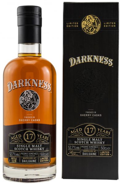 Dailuaine 17 Jahre PX Sherry Finish Darkness! 52,7% vol.