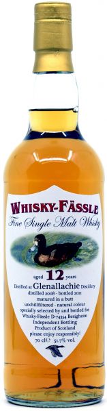 Glenallachie 12 Jahre 2008/2021 Sherry Cask Whisky-Fässle 51,7% vol.