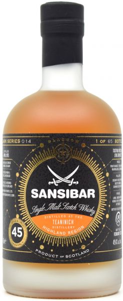 Teaninich 45 Jahre 1975/2020 North Star Spirits Sansibar 10th Anniversary 49,4% vol.