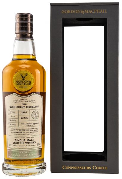 Glen Grant 23 Jahre 1997/2021 Gordon & MacPhail 57,6% vol.