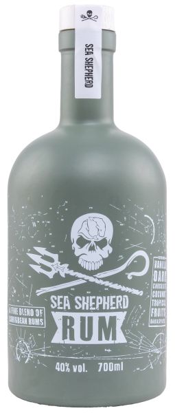 Sea Shepherd Rum 40% vol.