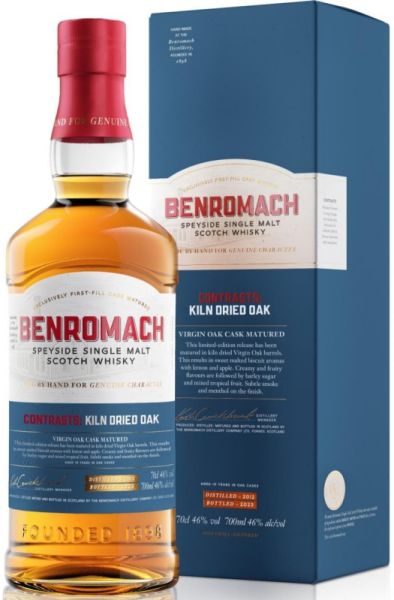 Benromach 2012/2023 Contrasts:Kiln Dried Oak 46% vol.