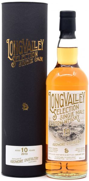 Ardmore 10 Jahre 2010/2021 1st Fill Chateau Kefraya Cask LongValley Selection 50% vol.