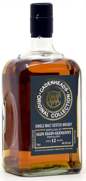 Glen Elgin 12 Jahre 2012/2025 Palo Cortado Cask Cadenhead&#039;s Original Collection 46% vol.