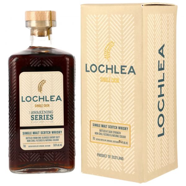 Lochlea 2020/2025 Oloroso Sherry Single Cask #244 The Awakening Series 59,6% vol.