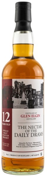 Glen Elgin 12 Jahre 2008/2020 The Nectar of the Daily Drams 46% vol.