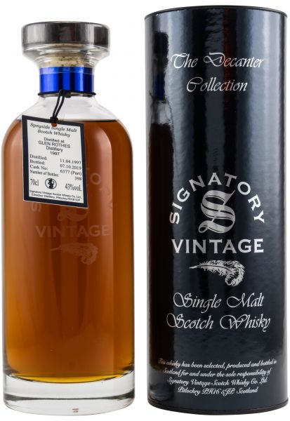 Glenrothes 23 Jahre 1997/2019 Signatory Vintage Ibisco Decanter #6377