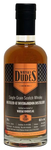Invergordon 36 Jahre 1986/2022 1st Fill Oloroso Sherry Whiskydudes 48,1% vol.