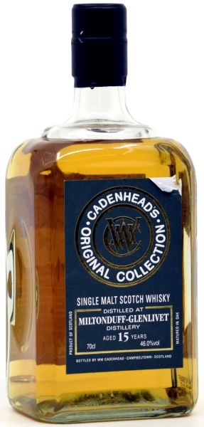 Miltonduff 15 Jahre 2008/2024 Cadenhead's Original Collection 46% vol.