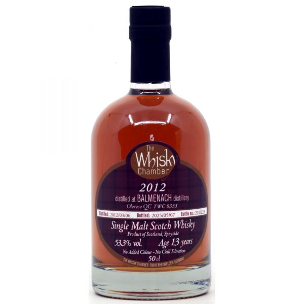 Balmenach 13 Jahre 2012/2025 Oloroso Cask The Whisky Chamber 53,3% vol.