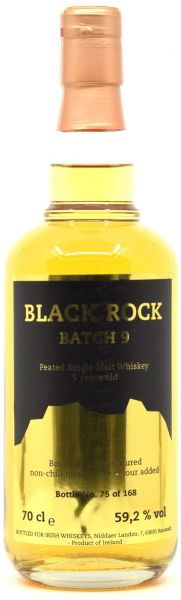 Black Rock Batch 9 Heavily Peated Irish Malt Whiskey 59,2% vol.