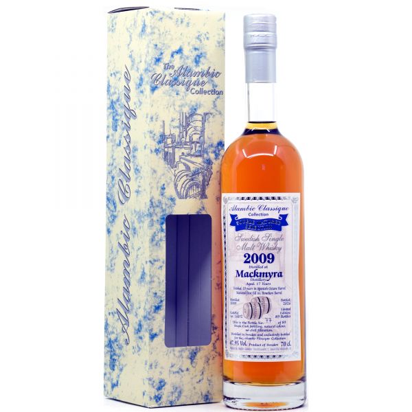 Mackmyra 17 Jahre 2009/2026 Spanish Octave Barrel Alambic Classique 47,9% vol.