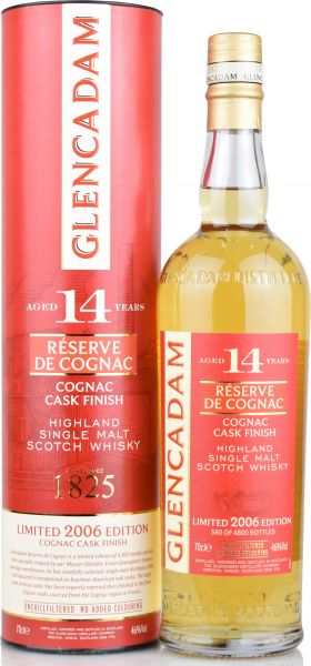 Glencadam 14 Jahre Réserve de Cognac