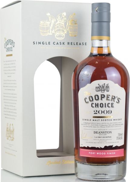 Deanston 11 Jahre 2009/2021 Port Cask Cooper's Choice 51% vol.