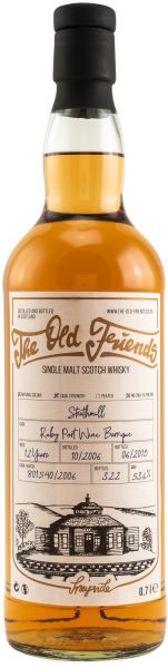 Strathmill 12 Jahre 2006/2019 Ruby Port Barrique The Old Friends 53,6% vol.