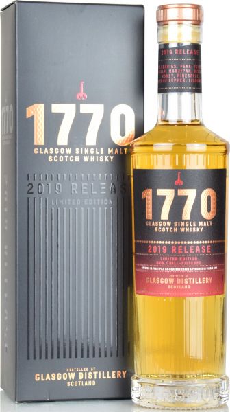 Glasgow Distillery 1770 Release 2019 Limited Edition 46% vol.