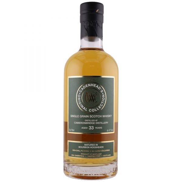 Cameronbridge 33 Jahre 1992/2026 Cadenhead's Original Collection 42,7% vol.