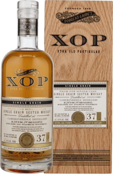 Cameronbridge 37 Jahre 1984/2021 Xtra Old Particular Douglas Laing 54,4% vol.