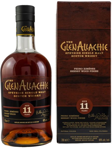 Glenallachie 11 Jahre Pedro Ximenez Wood Finish Batch #3 2021 48,0% vol.