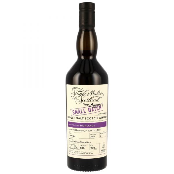 Deanston 2020/2025 Sherry Cask The Single Malts of Scotland Small Batch 48% vol.