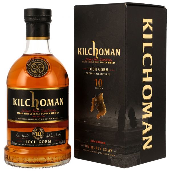 Kilchoman 10 Jahre Loch Gorm Edition 2026 46% vol.