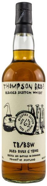TB/BSW Blended Scotch Whisky 6 Jahre Sherry Casks Thompson Bros 46% vol.