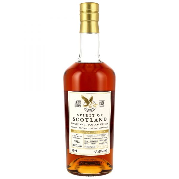 Glen Grant 2013/2026 Gordon &amp; MacPhail Spirit of Scotland 1st Fill Sherry #10026 58,9% vol.