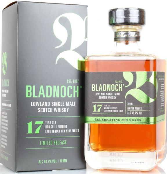 Bladnoch 17 Jahre Californian Red Wine Expression