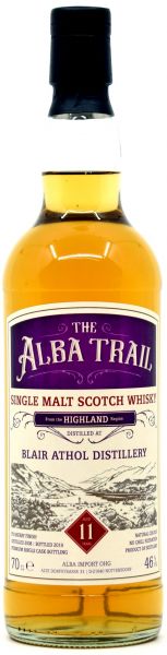 Blair Athol 11 Jahre 2008/2019 Sherry Cask The Alba Trail 46% vol.