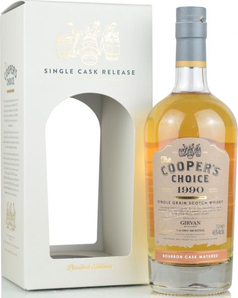 Girvan 30 Jahre 1990/2021 Cooper's Choice 49,5% vol.