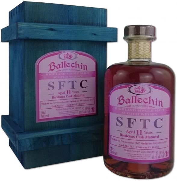 Ballechin 11 Jahre 2005/2017 Bordeaux Cask Straight from the Cask