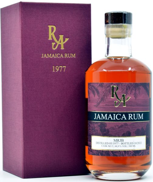Jamaica (MRJB Distillery) 45 Jahre 1977/2022 Rum Artesanal Single Cask #3 48,9% vol.