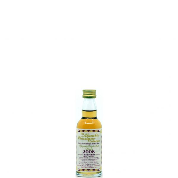 Benriach 18 Jahre 2008/2026 Alambic Classique 56,3% vol. Miniatur