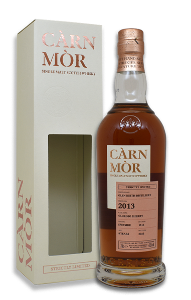 Glen Keith 8 Jahre 2013/2022 Oloroso Sherry Cask Carn Mor Strictly Limited 47,5% vol.