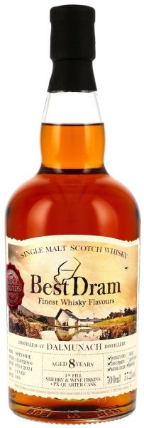 Dalmunach 2016/2023 Sherry & Red Wine Cask Best Dram 57,2% vol.