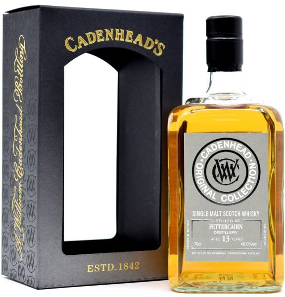 Fettercairn 13 Jahre Bourbon & Ruby Port Cask Cadenhead Original Collection 46% vol.