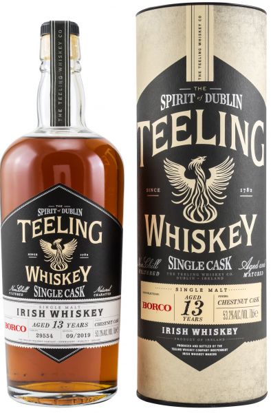 Teeling 13 Jahre 2006/2019 Chestnut Cask #29554 53,2% vol.