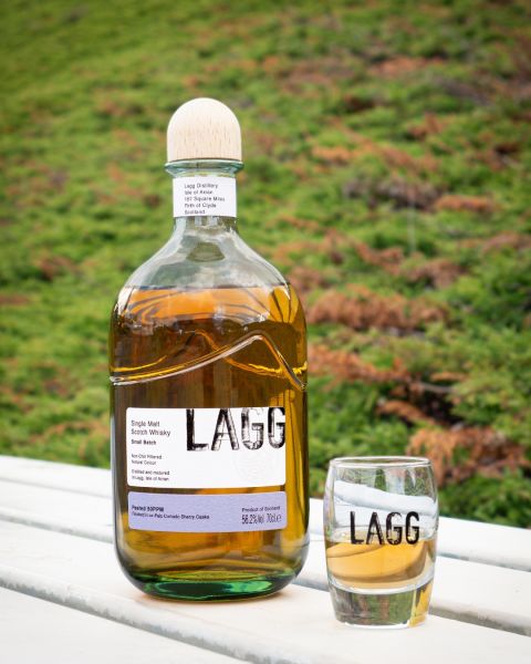 Lagg Small Batch Palo Cortado Finish 56,2% vol.