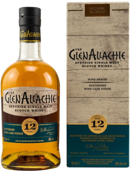 Glenallachie 12 Jahre Sauternes Wine Cask 48,0% vol.