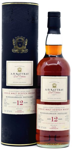 Bunnahabhain 12 Jahre 2009/2021 Sherry Cask A.D. Rattray 66,7% vol.