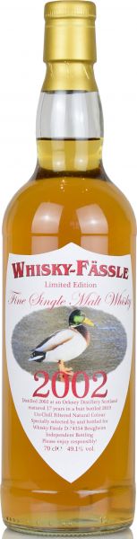 Orkney 17 Jahre 2002/2019 Sherry Butt Whisky-Fässle Duck-Label 49,1% vol.