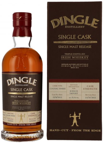 Dingle 2015/2023 Cognac Single Cask for germany 59,5% vol.