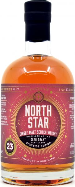 Glen Grant 23 Jahre 1998/2021 Sherry Cask North Star Spirits #017 51,2% vol.