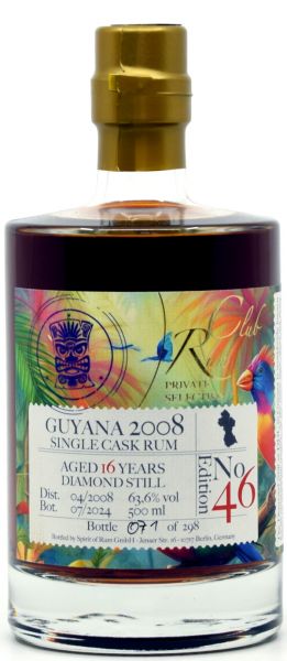 Guyana MDS 16 Jahre 2008/2024 Rum Club Private Edition #46 63,6% vol.